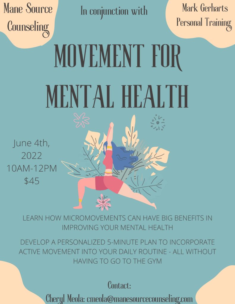 Movement for Mental Health Workshop