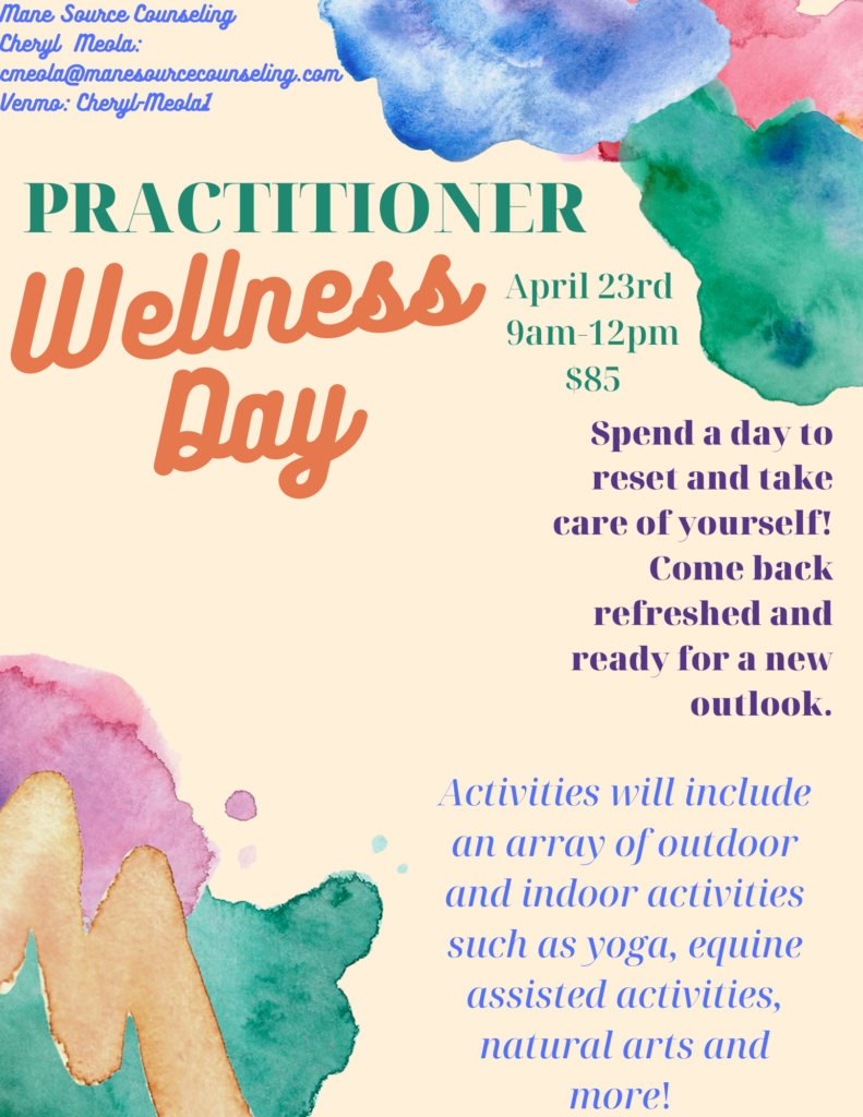 Flyer of Practitioner Wellness Day
